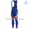 Tenue Maillot M/L + Collant à Bretelles 2018 FDJ Hiver Thermal Fleece N001